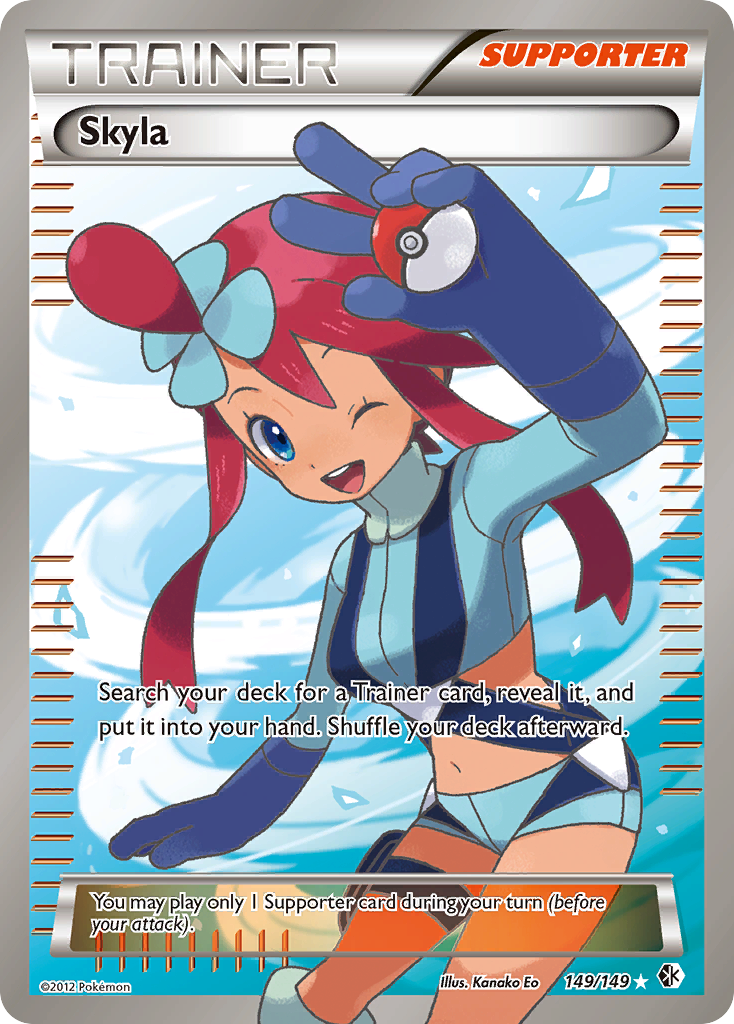 Skyla — illustrated card