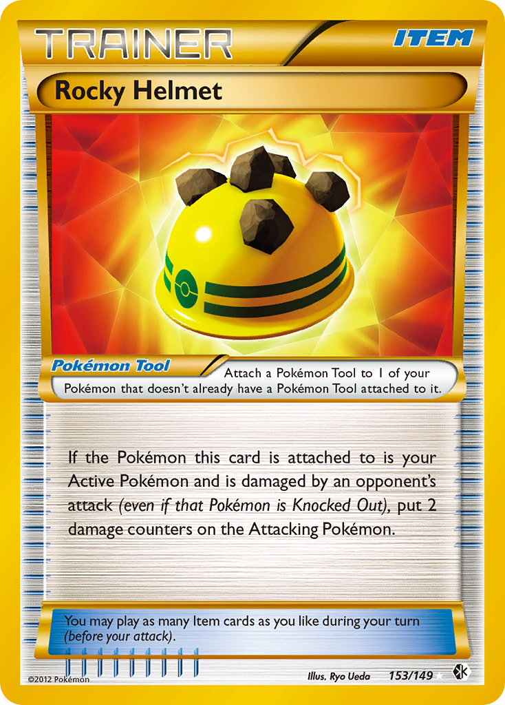 Rocky Helmet — illustrated card
