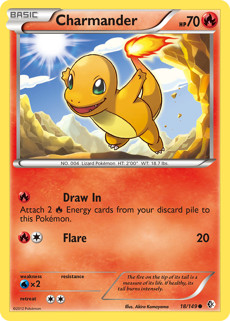 Charmander — illustrated card