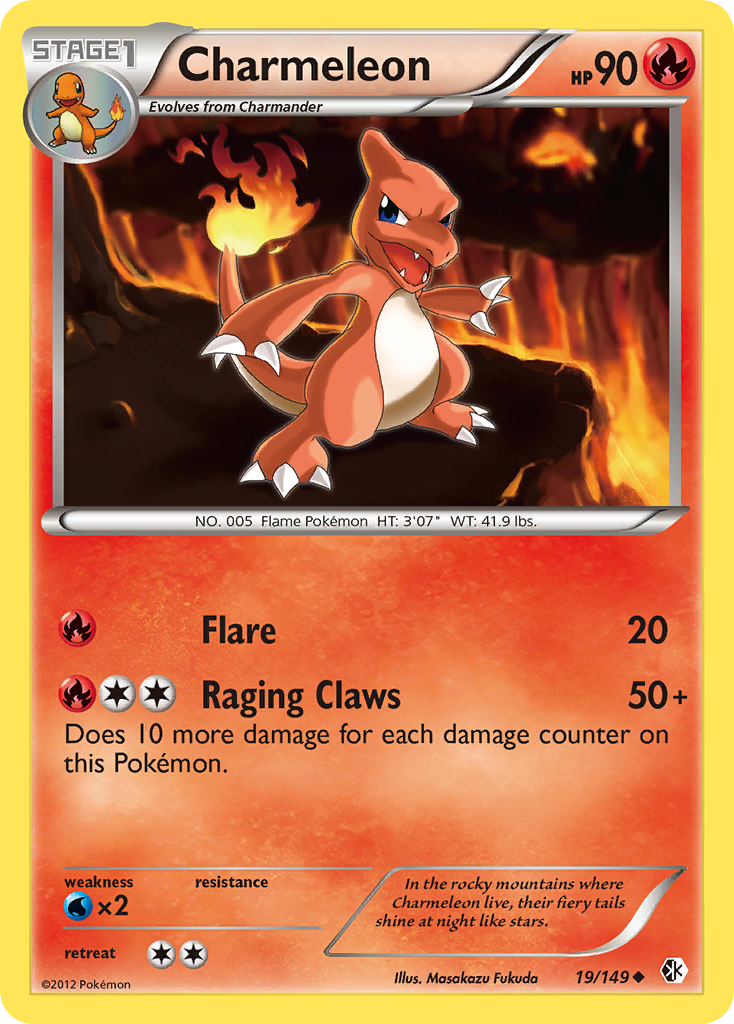 Charmeleon — illustrated card