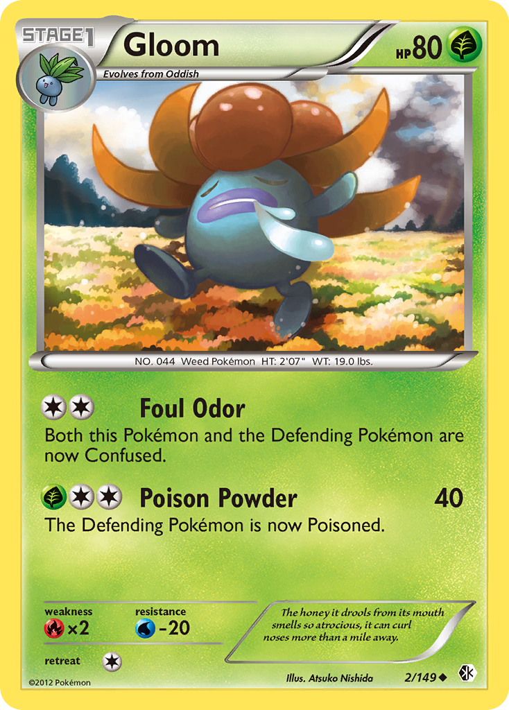 Gloom — illustrated card