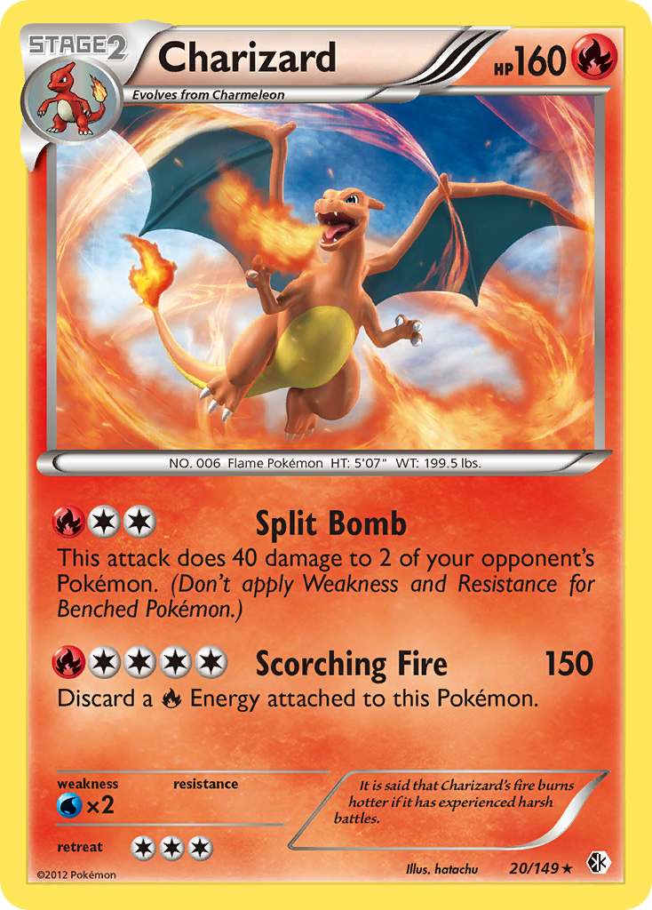 Charizard — illustrated card