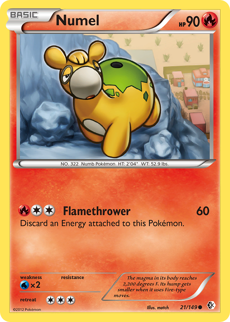 Numel — illustrated card