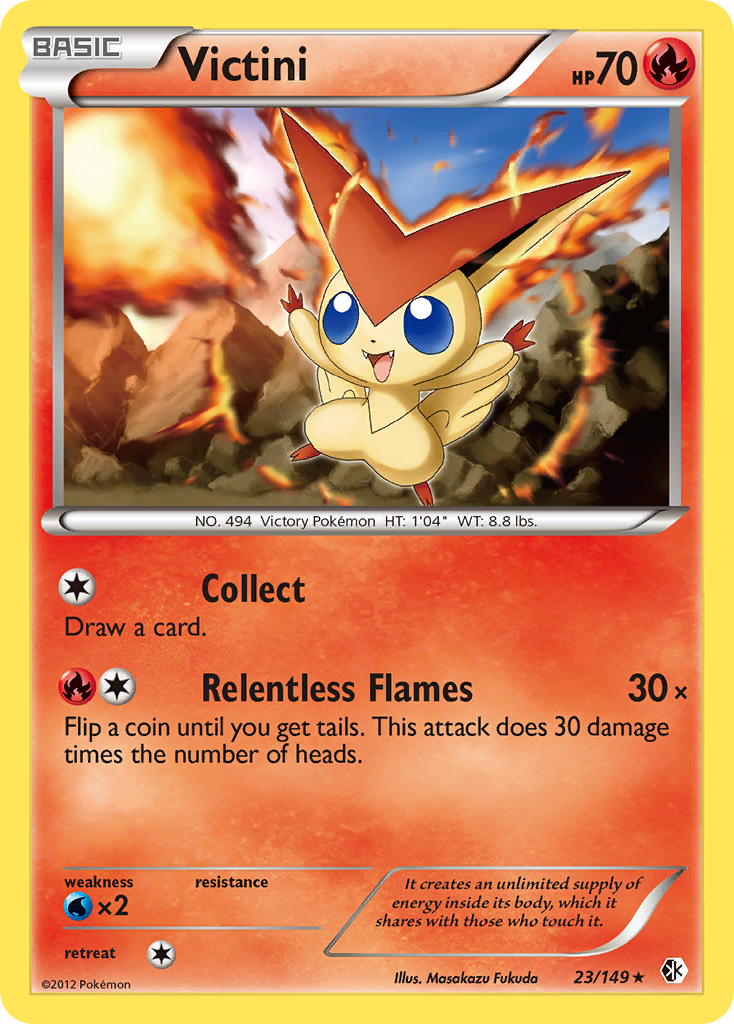 Victini — illustrated card