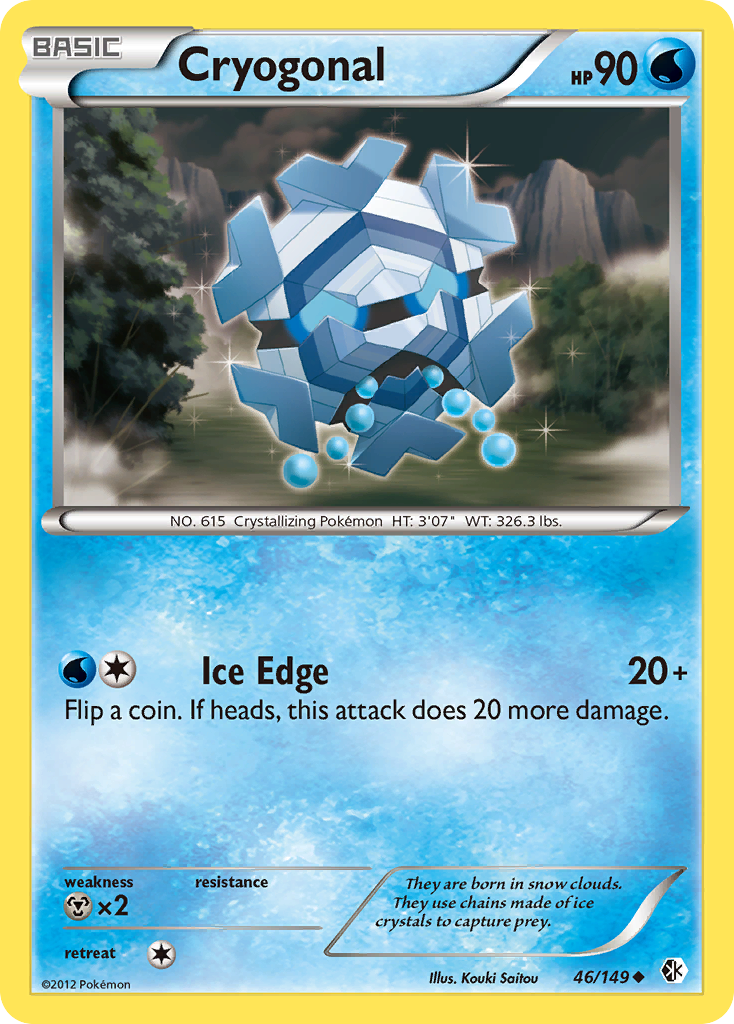 Cryogonal — illustrated card