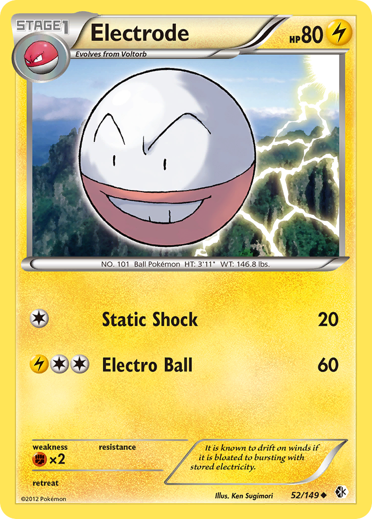 Electrode — illustrated card