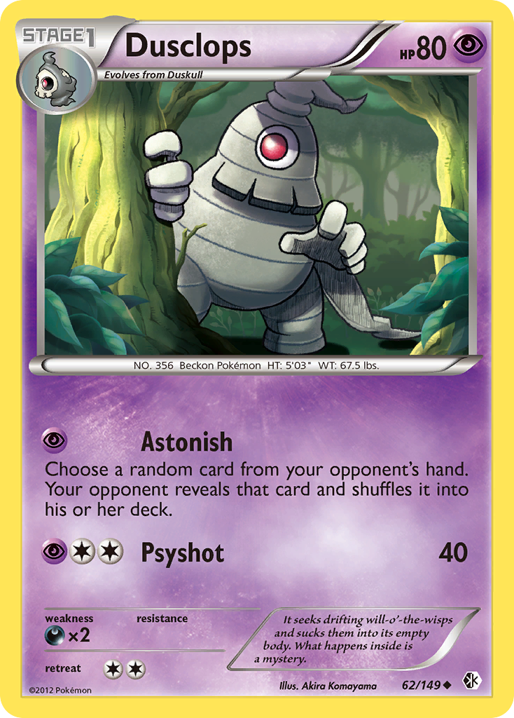 Dusclops — illustrated card