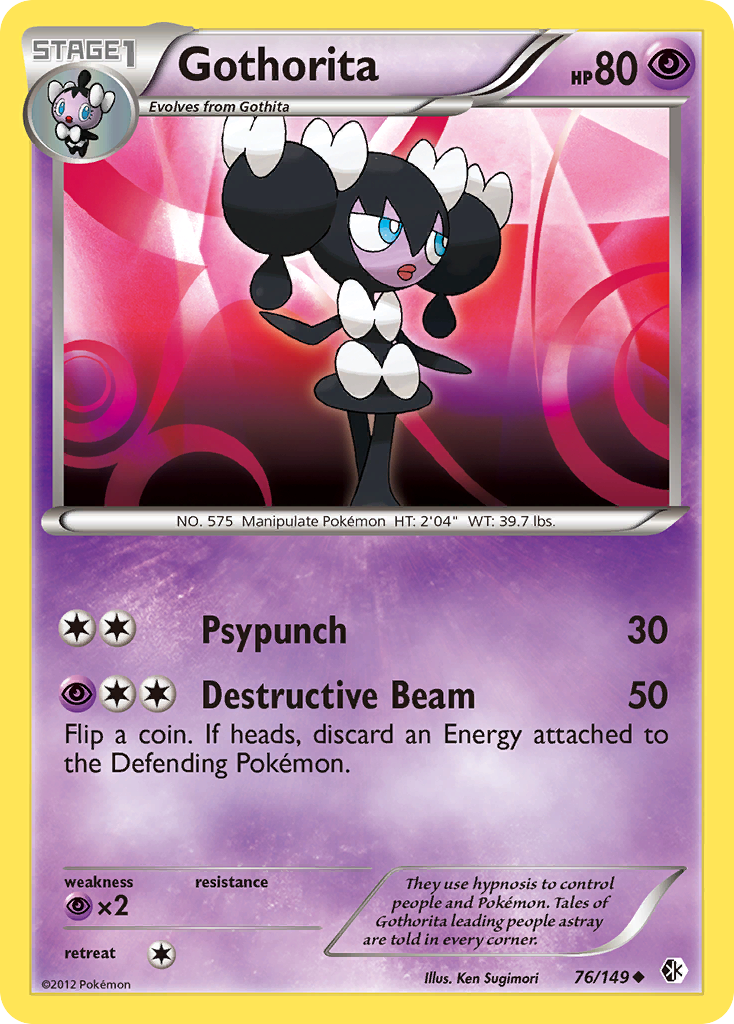 Gothorita — illustrated card