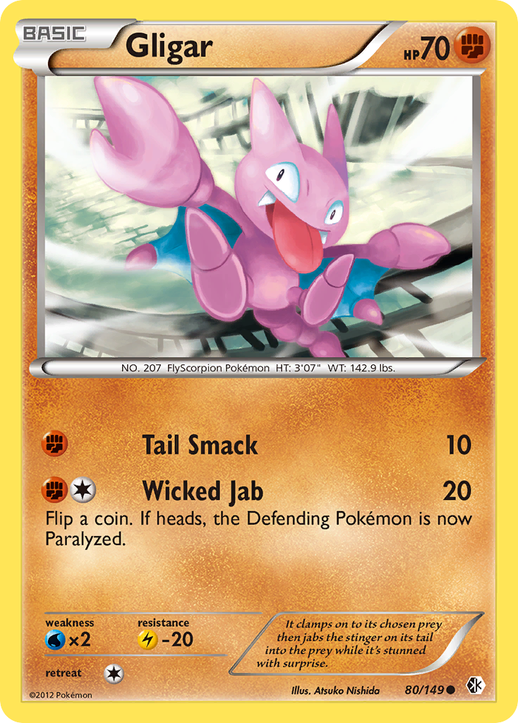 Gligar — illustrated card