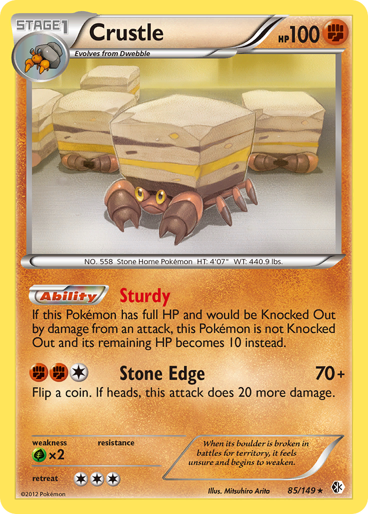 Crustle — illustrated card