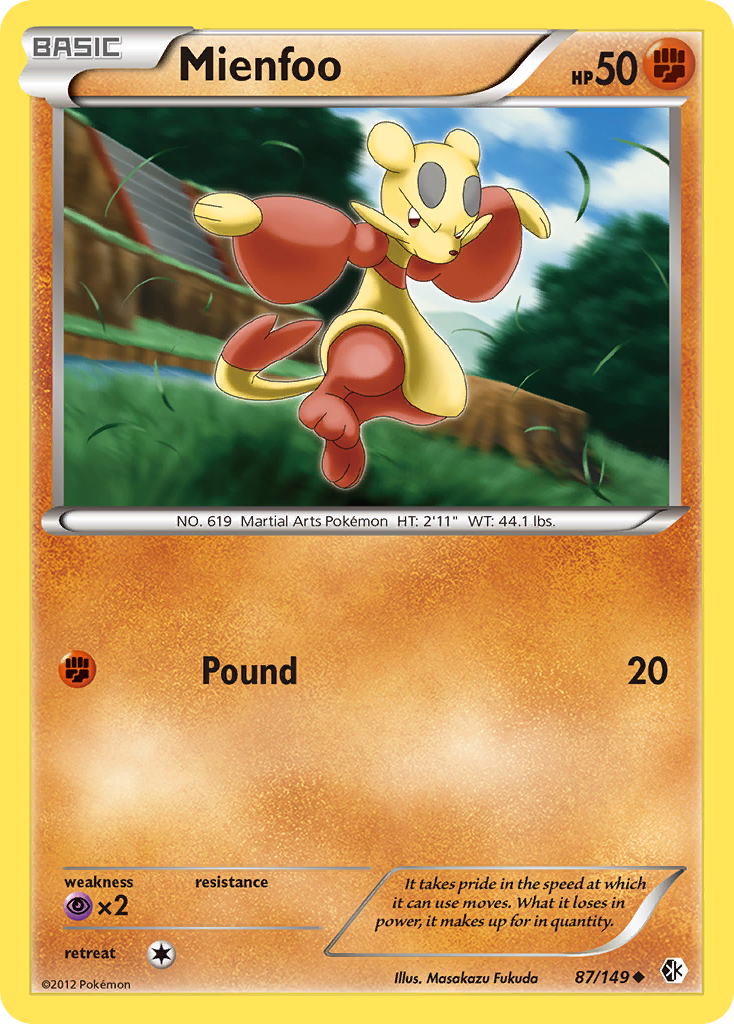 Mienfoo — illustrated card