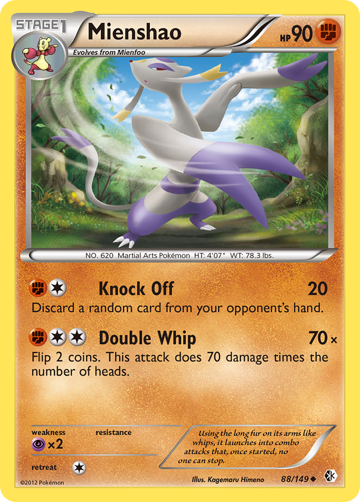 Mienshao — illustrated card