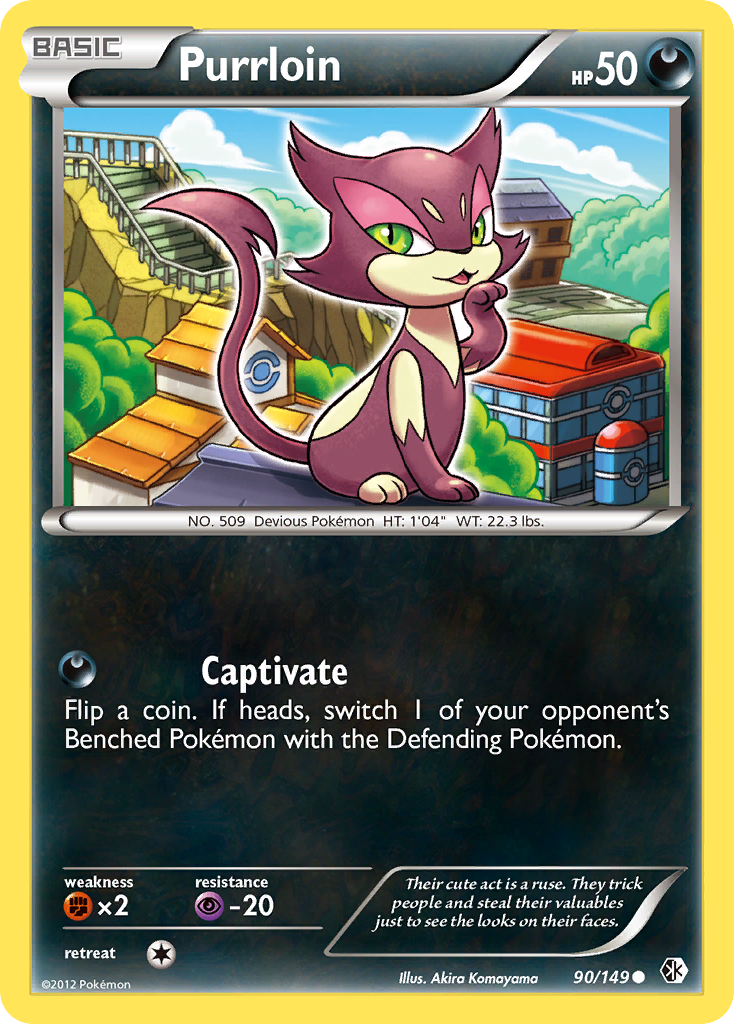 Purrloin — illustrated card