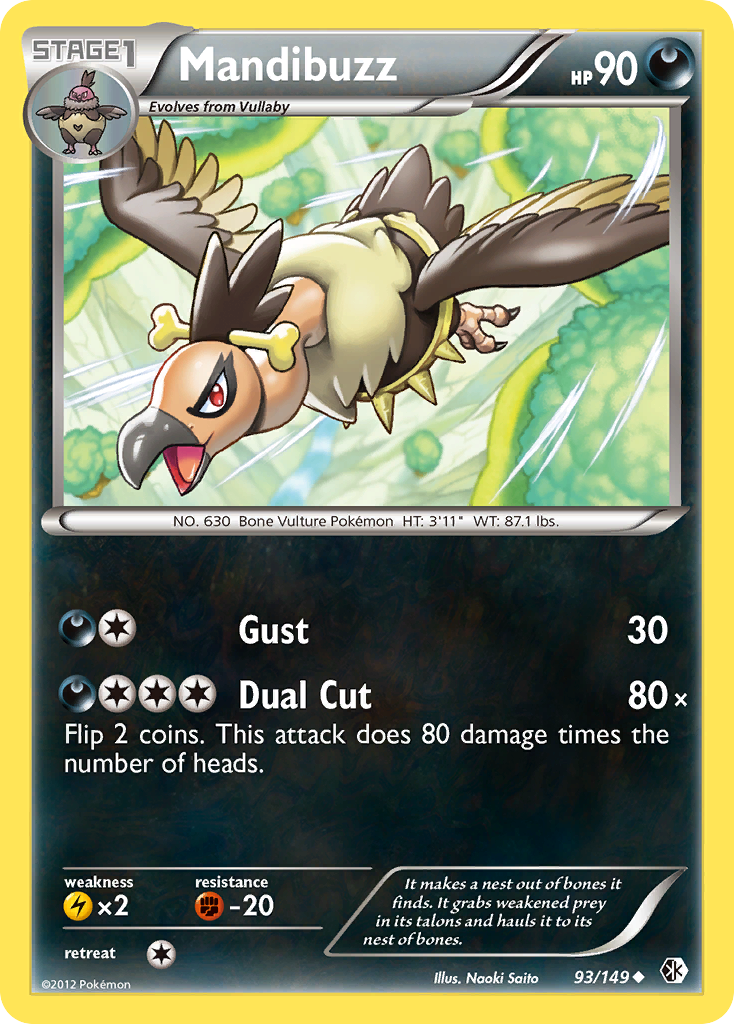 Mandibuzz — illustrated card