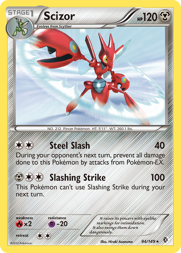 Scizor — illustrated card