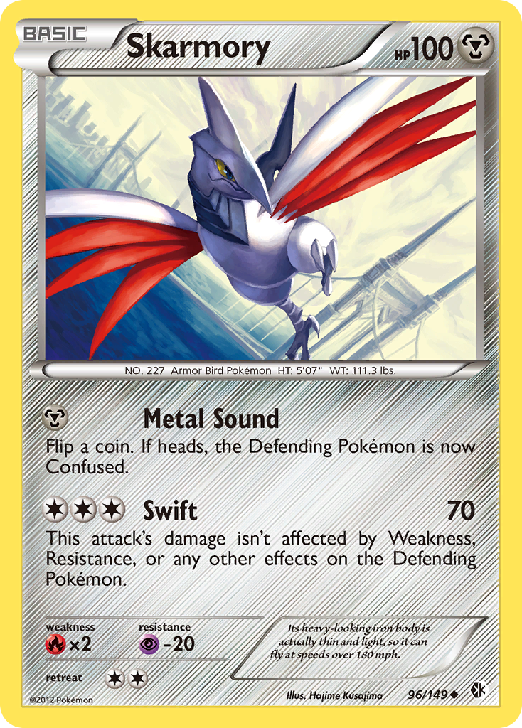 Skarmory — illustrated card