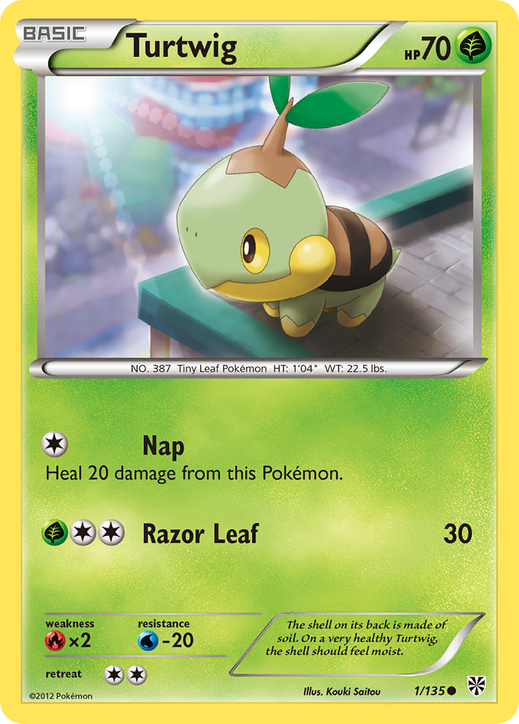 Turtwig — illustrated card