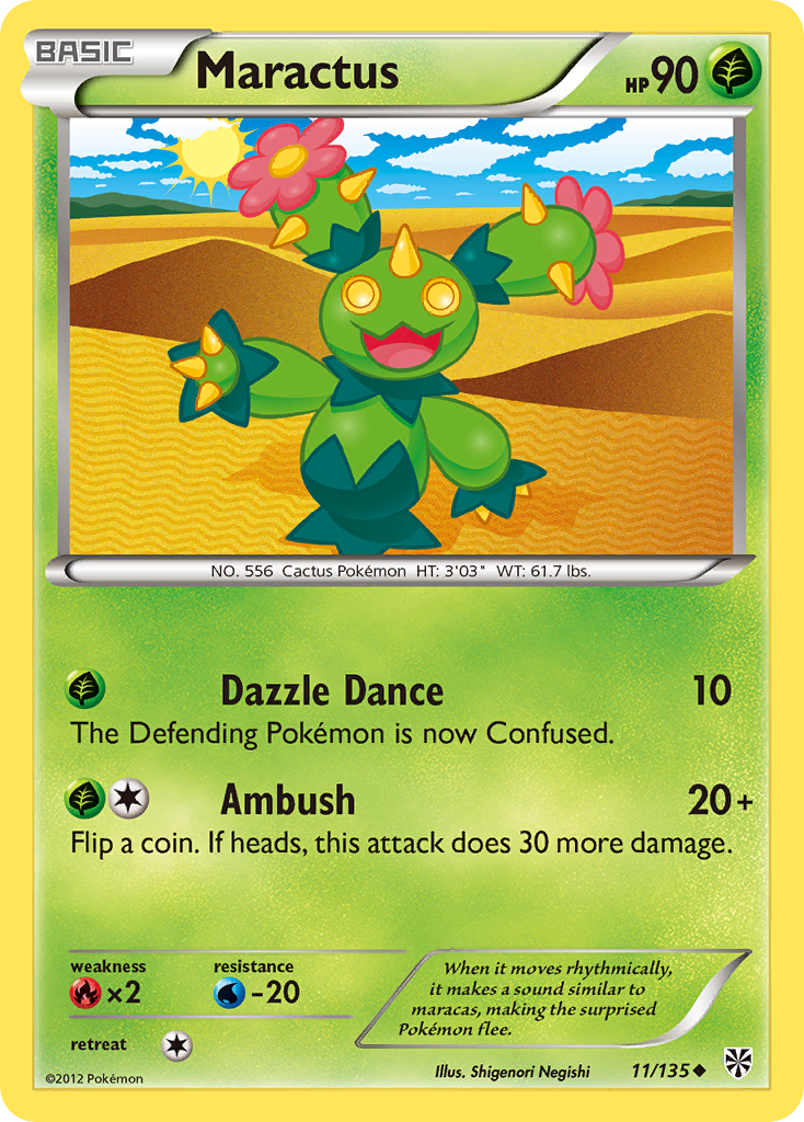 Maractus — illustrated card