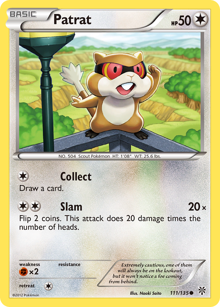 Patrat — illustrated card