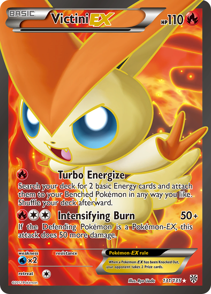 Victini-EX — illustrated card