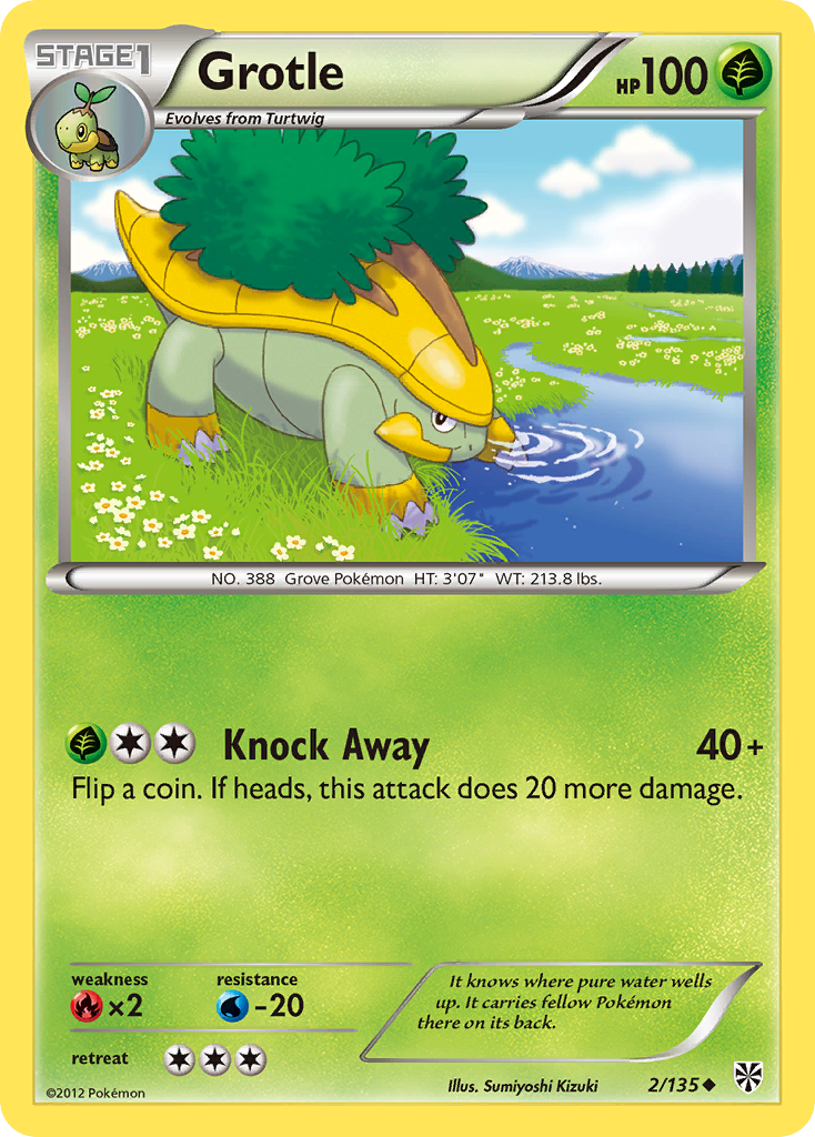 Grotle — illustrated card
