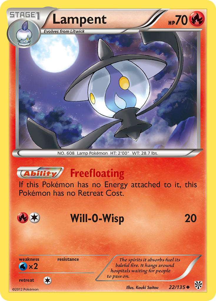 Lampent — illustrated card