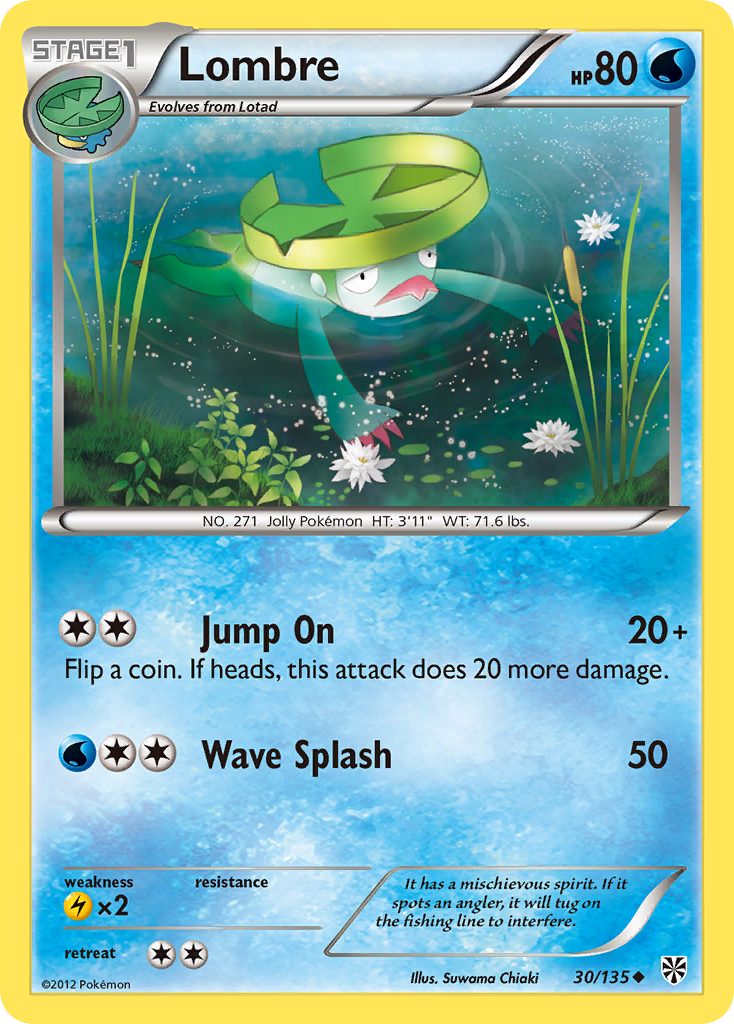 Lombre — illustrated card