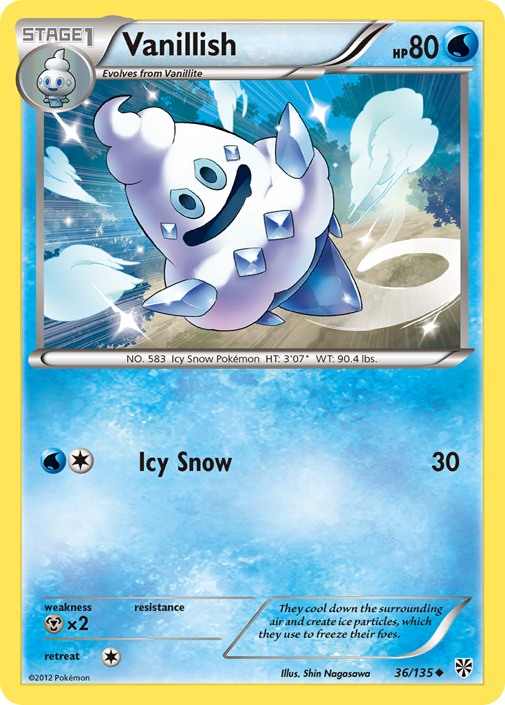 Vanillish — illustrated card