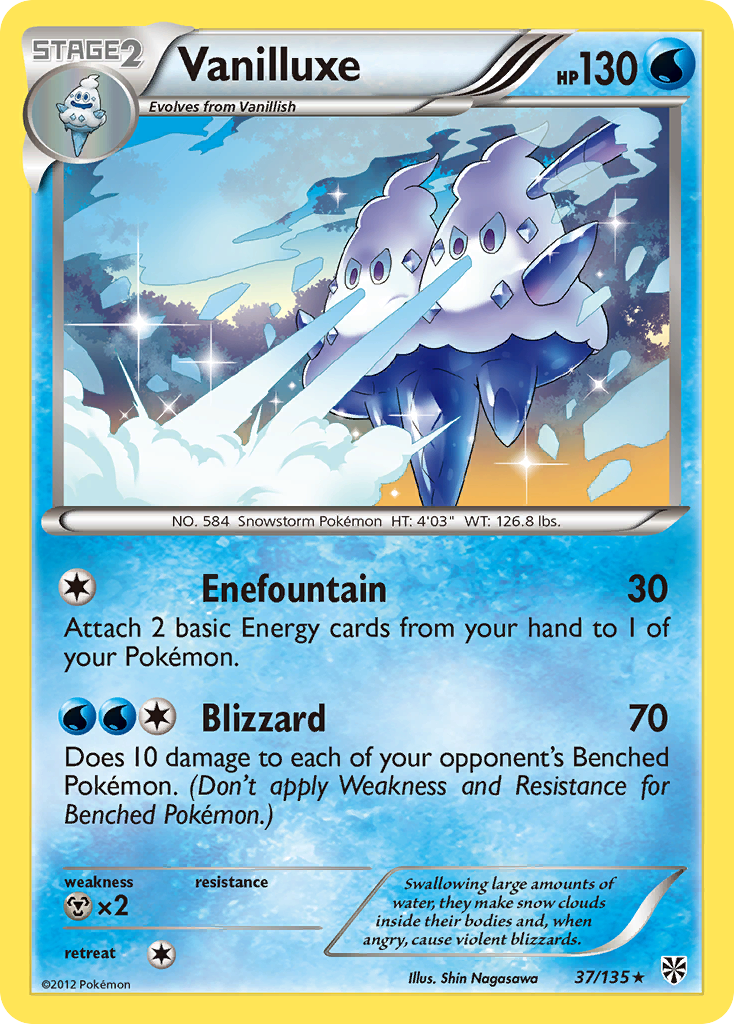 Vanilluxe — illustrated card