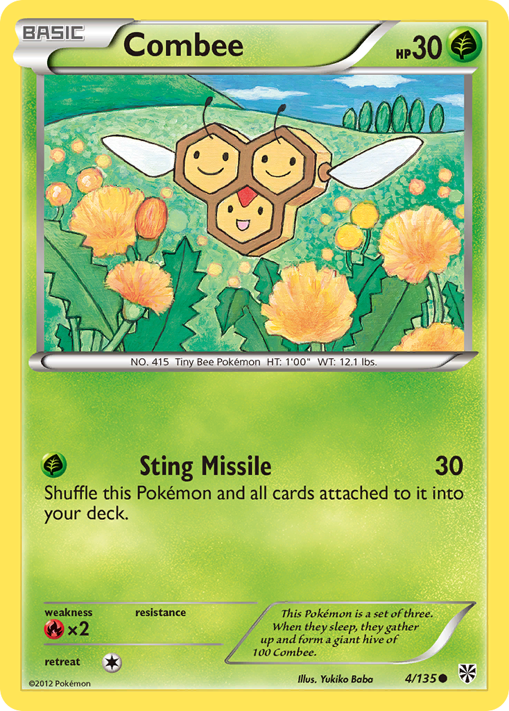 Combee — illustrated card