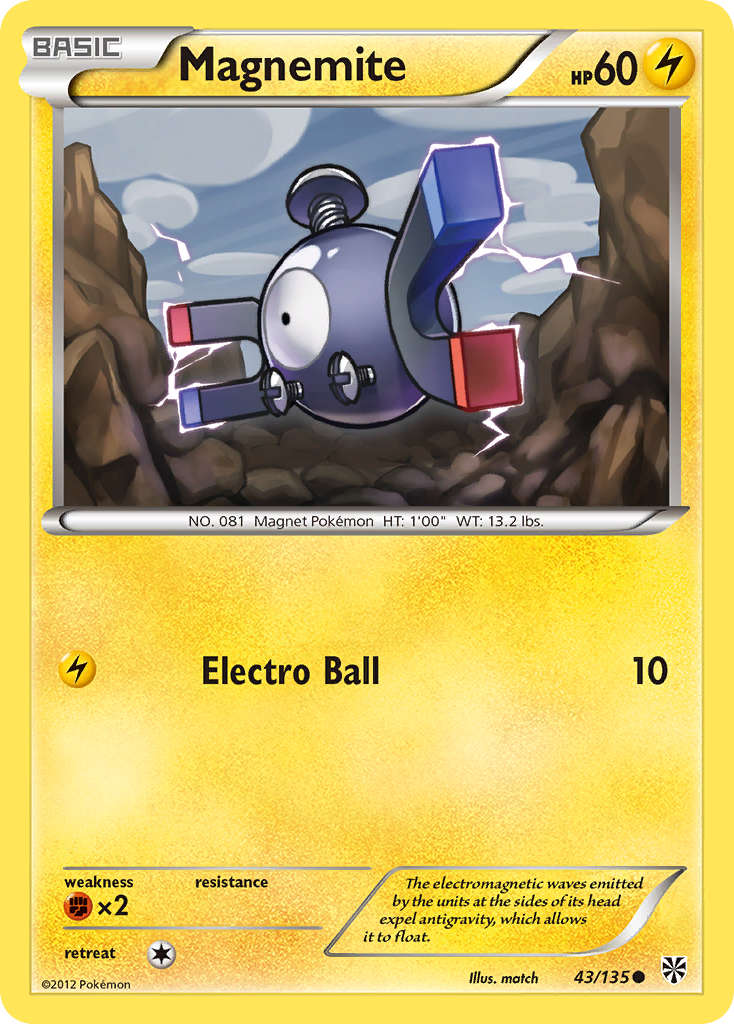 Magnemite — illustrated card