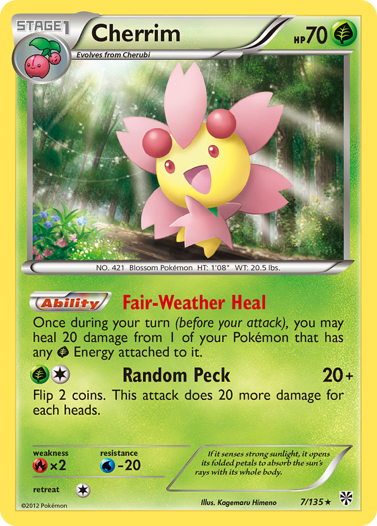 Cherrim — illustrated card