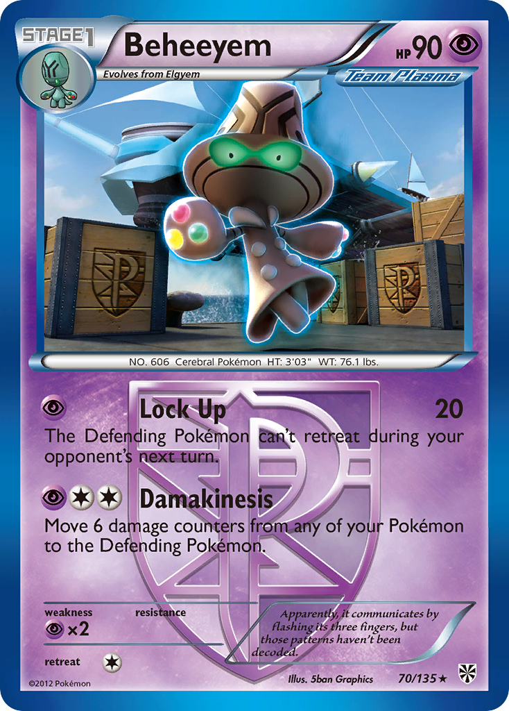Beheeyem — illustrated card