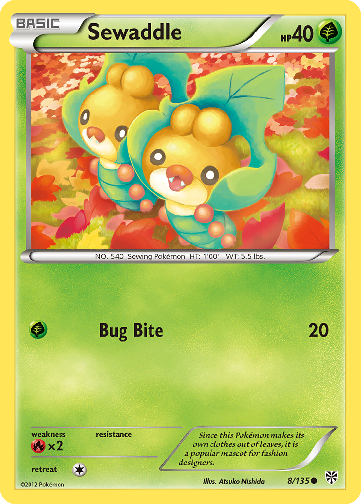 Sewaddle — illustrated card