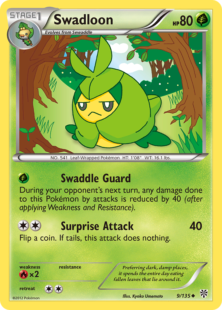 Swadloon — illustrated card