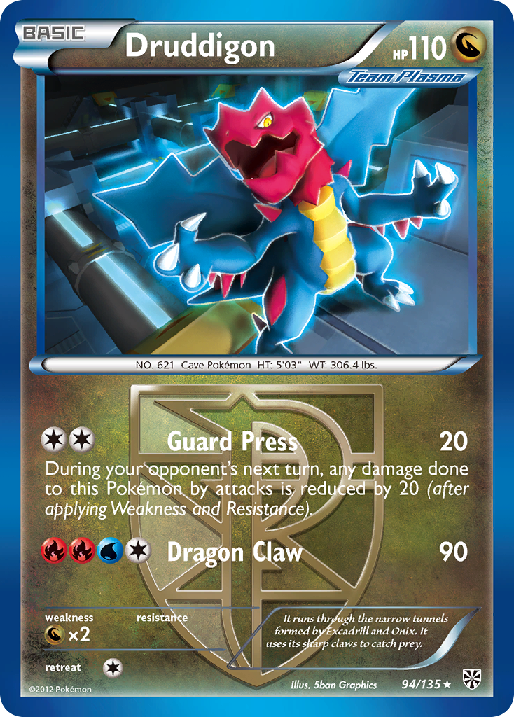 Druddigon — illustrated card