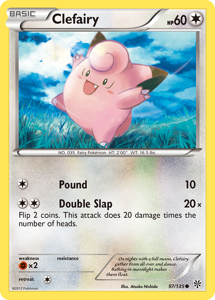 Clefairy — illustrated card