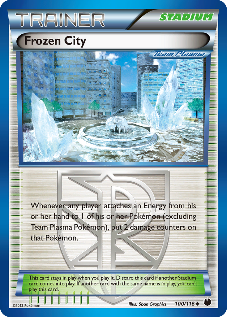 Frozen City — illustrated card