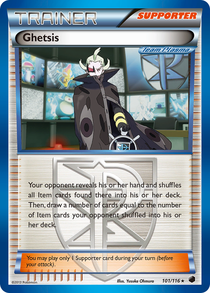 Ghetsis — illustrated card