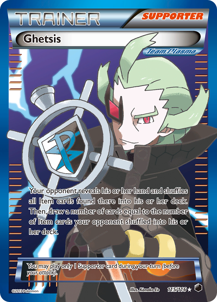 Ghetsis — illustrated card