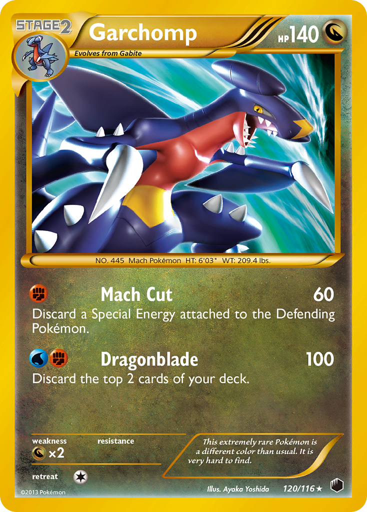 Garchomp — illustrated card