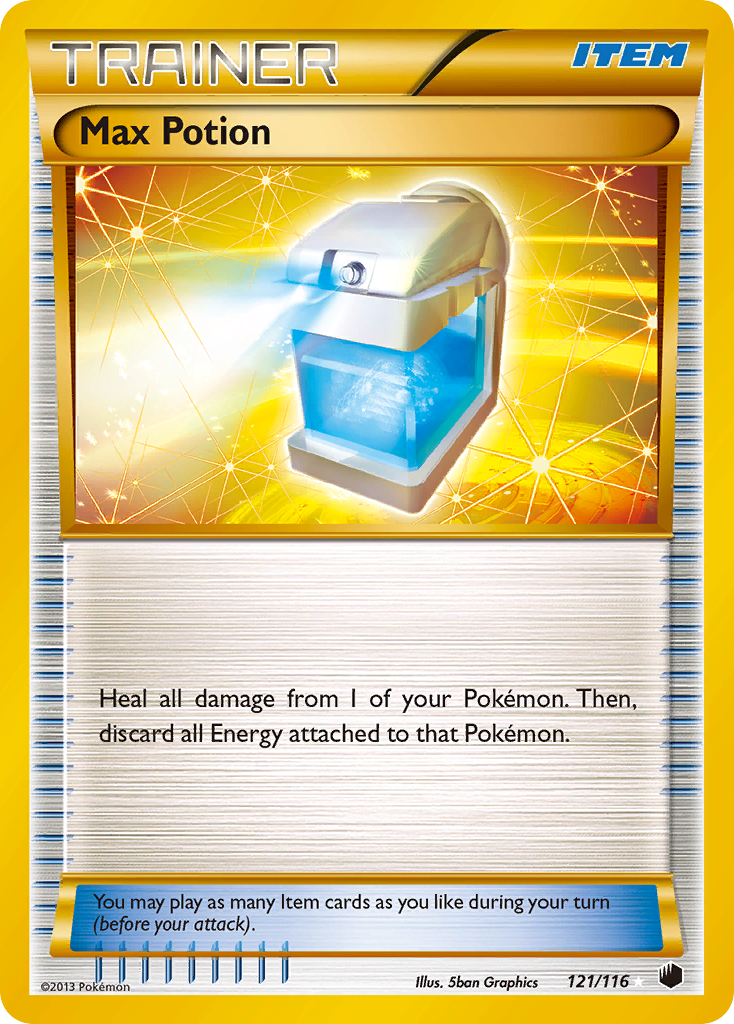 Max Potion — illustrated card