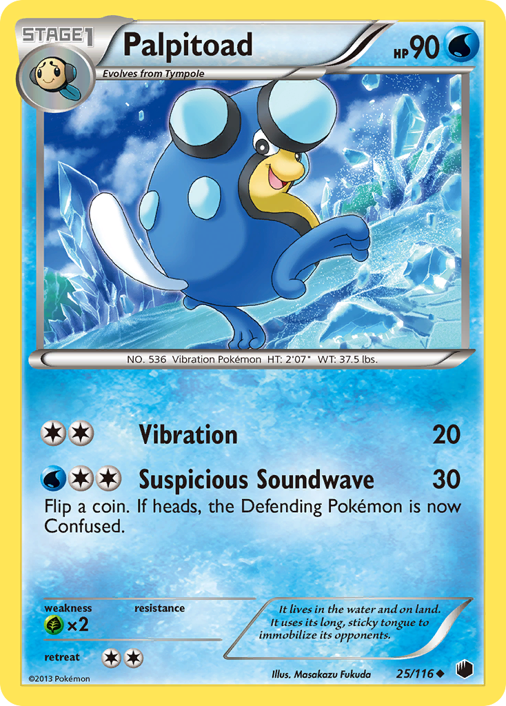Palpitoad — illustrated card