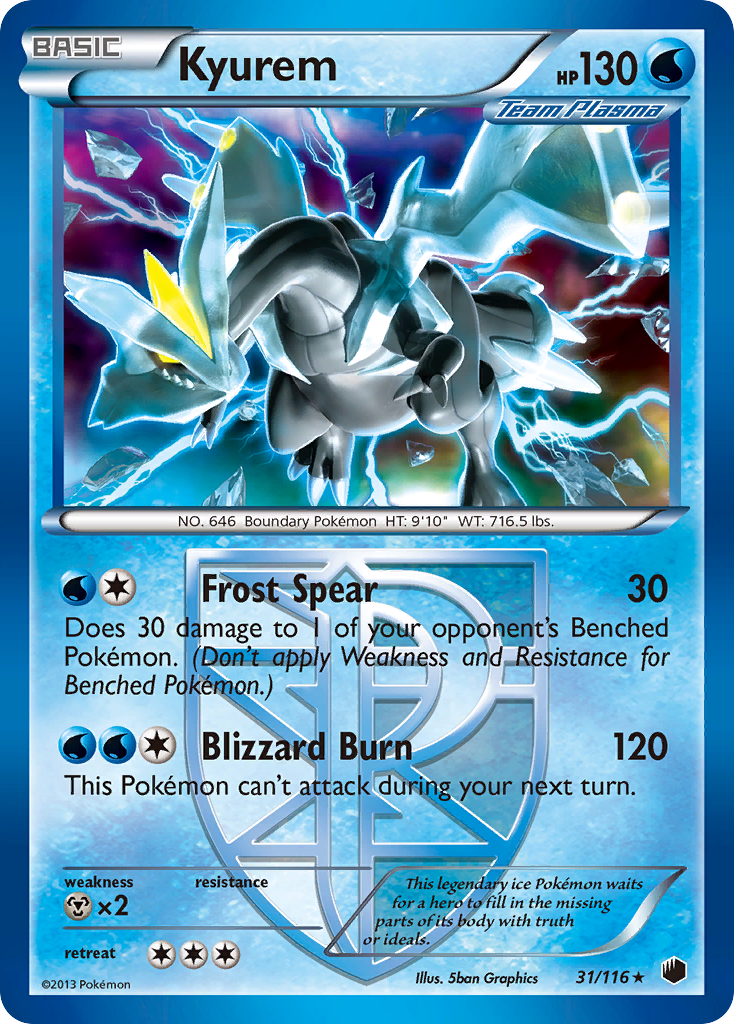 Kyurem — illustrated card