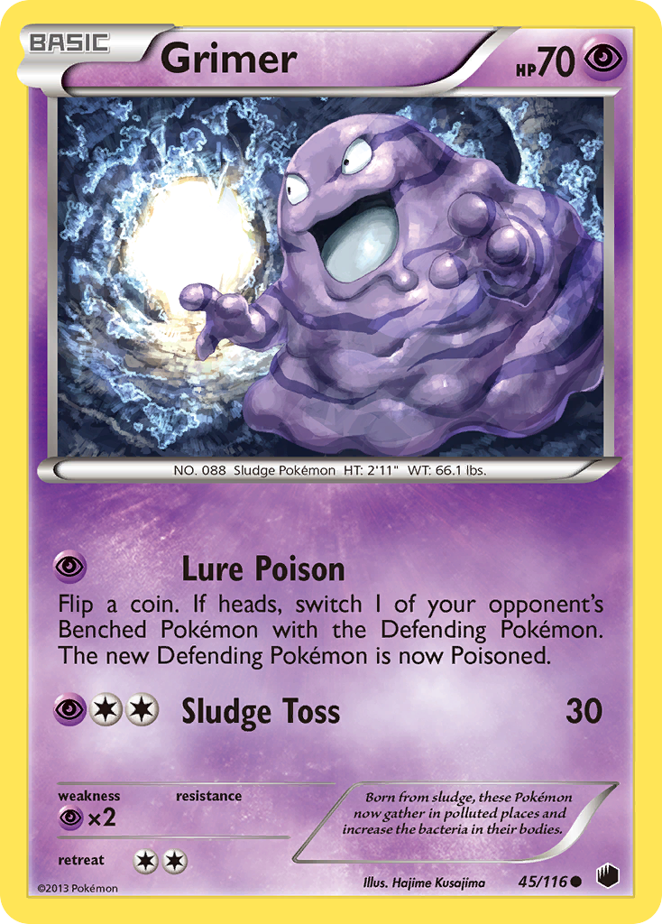 Grimer — illustrated card