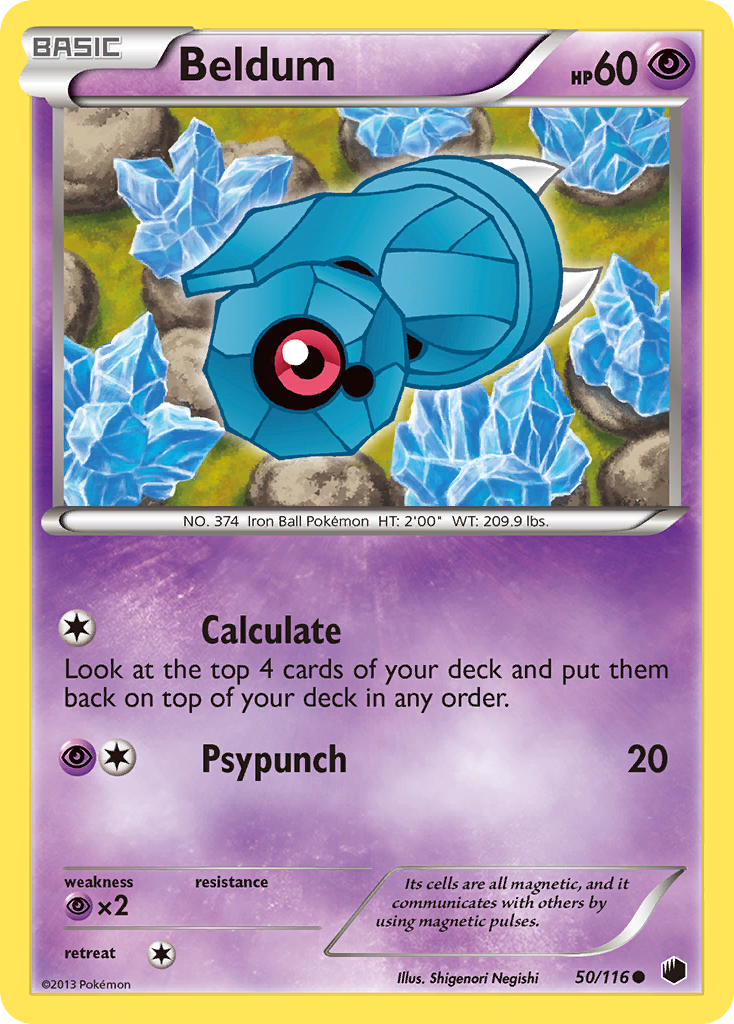 Beldum — illustrated card