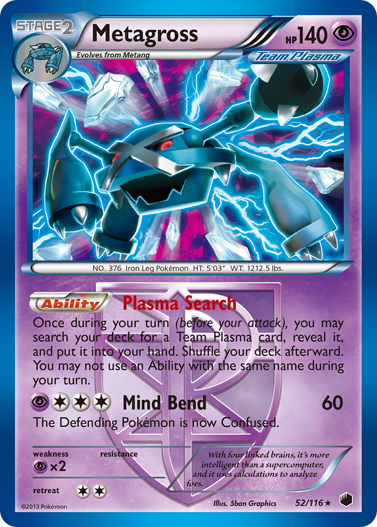 Metagross — illustrated card