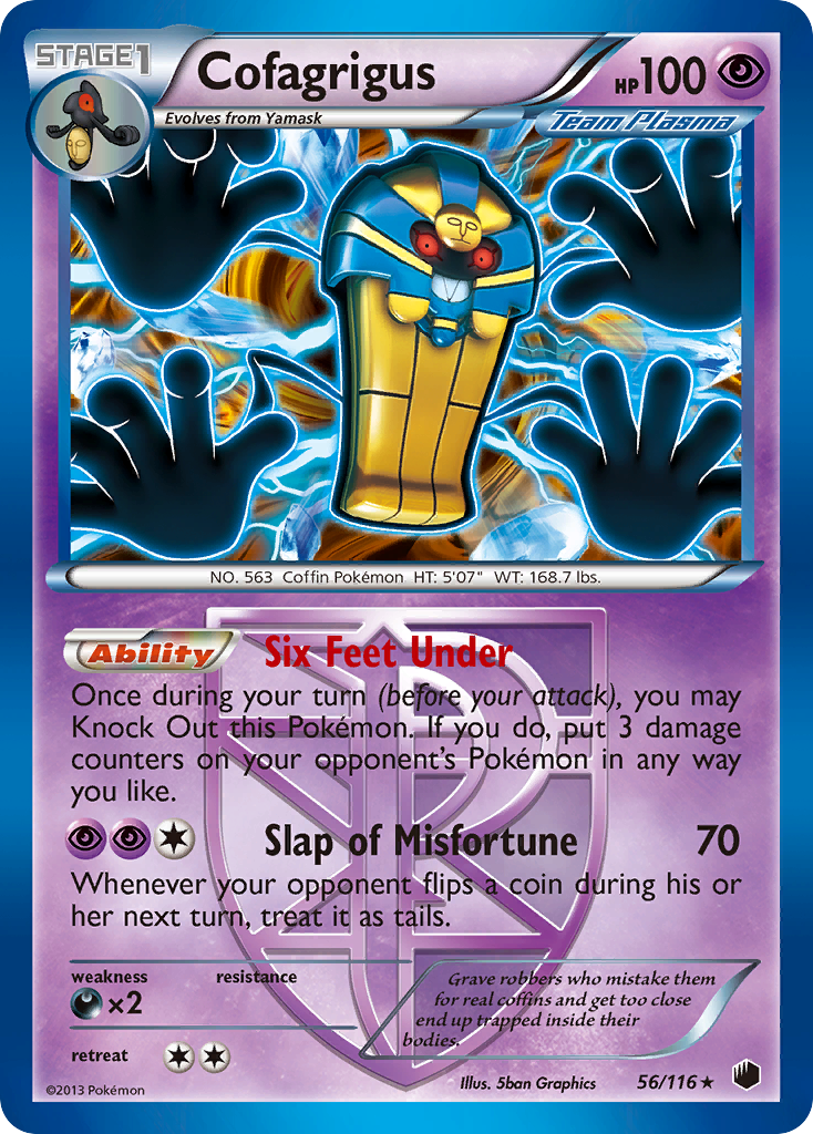 Cofagrigus — illustrated card