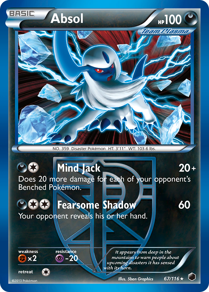 Absol — illustrated card