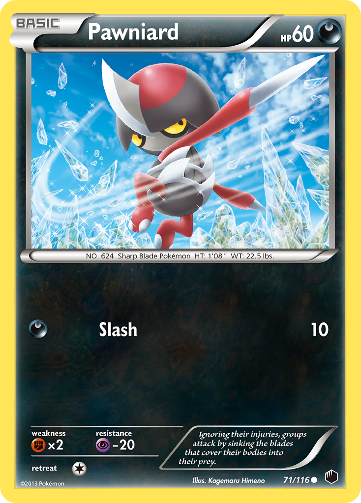 Pawniard — illustrated card